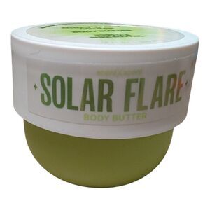 Solar Flare Body Butter Cocoa & Shea Butter Peach Coconut Husks 10 fl oz New